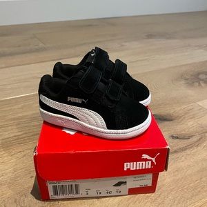Puma Smash V2 Suede Infant Shoes - Size 4